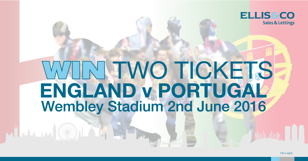 Win a Pair of Tickets to Watch England vs Portugal at Wembley Stadium!