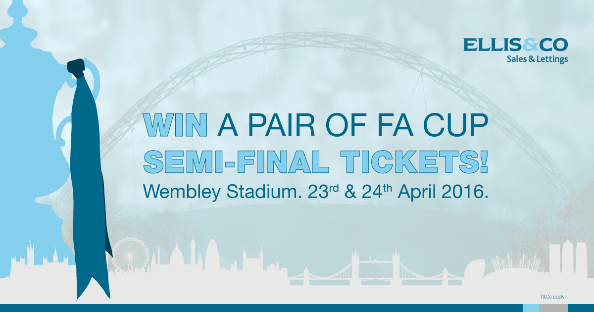 Win a Pair of FA Cup SemiFinal Tickets! Ellis & Co