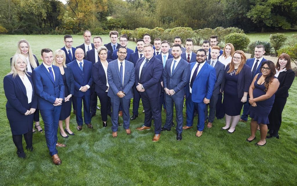 Mitul Gadhia and Whitegates staff