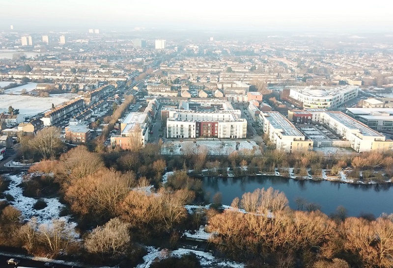 Enfield lock flyover